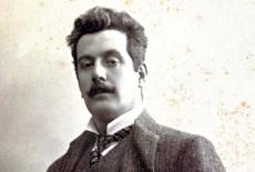 Giacomo Puccini by Mario Nunes Vais, 1900