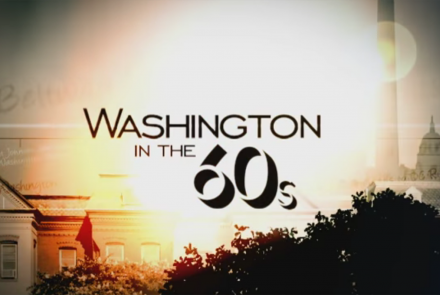 Washington in the 60s Title Treatment